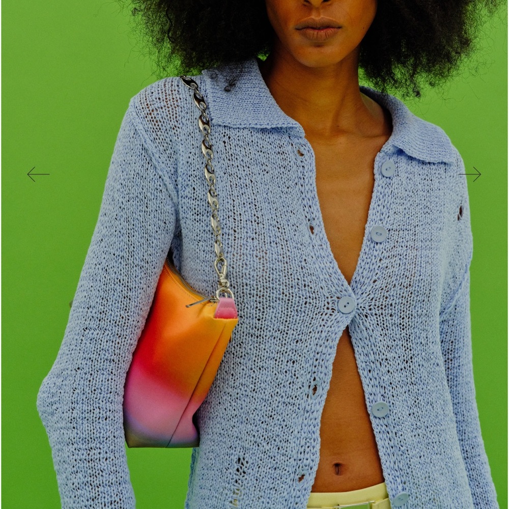 Source Unknown Crochet Open Knit Top - Picture 3 of 6